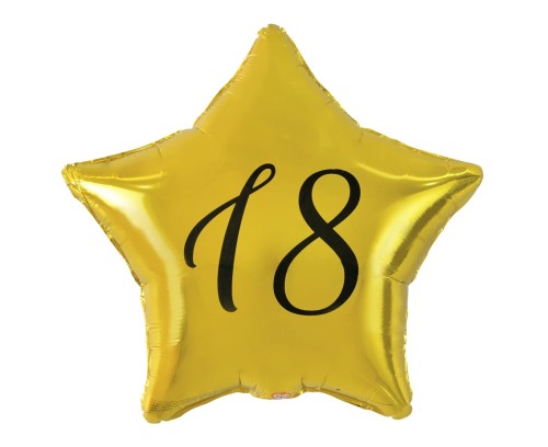 BALON GWIAZDA 19"