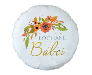 BALON 18" KOCHANEJ BABCI DZIEŃ BABCI