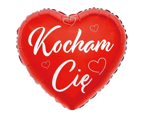 BALON SERCE KOCHAM CIĘ