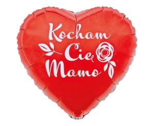 BALON 18" KOCHAM CIĘ  MAMO