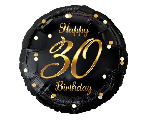 balon na 30 urodziny happy birthday