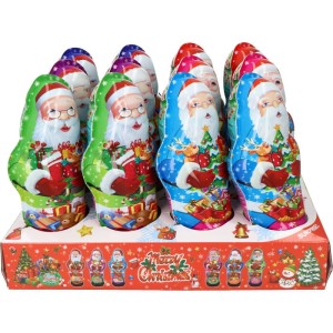 SANTA MIKOŁAJ JAJKO Z NIESPODZIANKĄ 12SZT (65G)