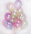 balony przeźroczyste mix