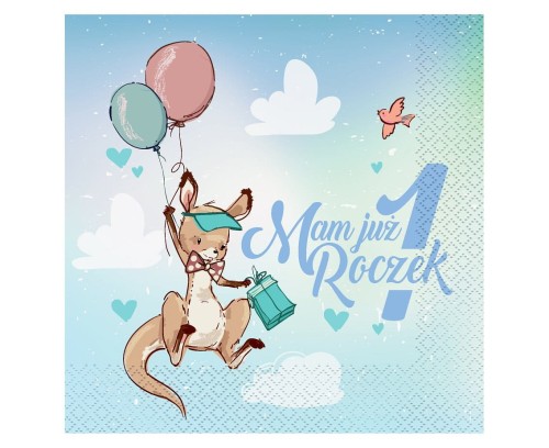 serwetki mam już roczek kangurek