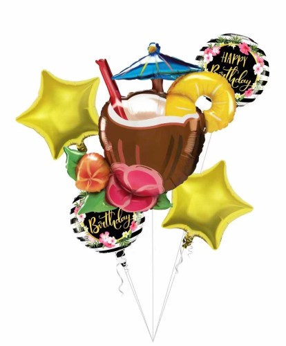 zestaw balonów na urodziny happy birthday