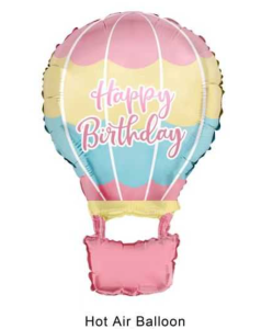 BALON HAPPY BIRTHDAY 52X80CM