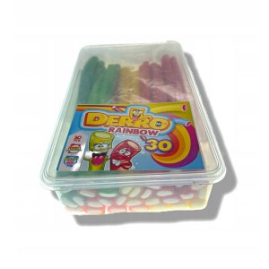 ŻELKI KABLE DERRO RAINBOW 30SZT 1,5KG
