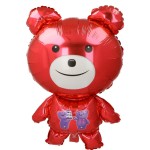 BALON 24" MIŚ TEDDY CZERWONY