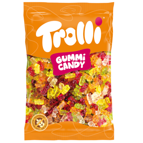 Trolli gummi candy - żelki miśki owocowe