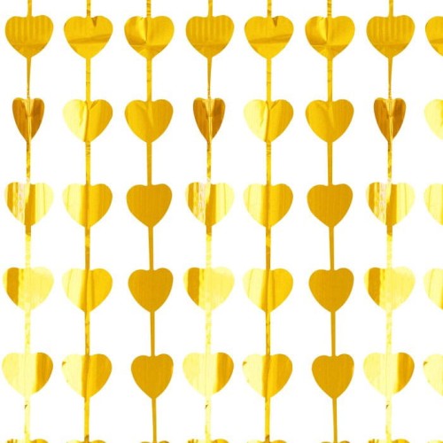 kurtyna serca złote