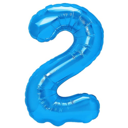 balon cyfra 2 40cm