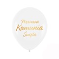 balony pierwsza komunia święta