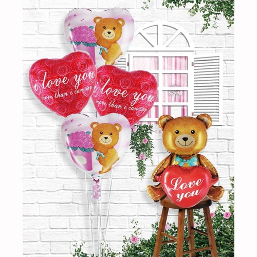 ZESTAW BALONÓW NA WALENTYNKI