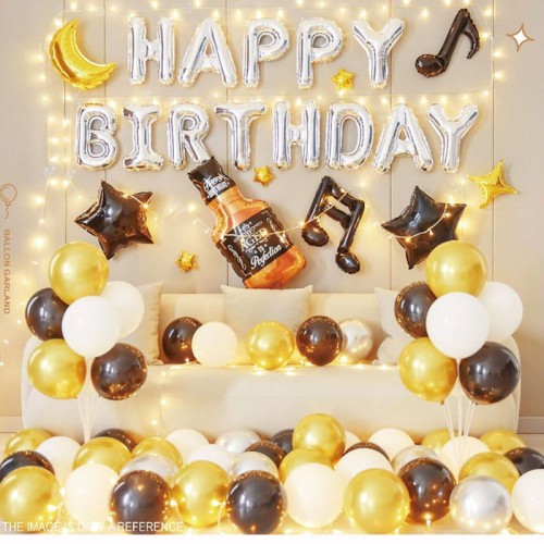 dekoracje balonowe happy birthday