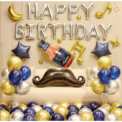 ścianka balonowa happy birthday