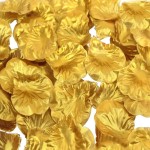 PŁATKI RÓŻ NA  WALENTYNKI ŚLUB  WESELE ZŁOTE 500SZT