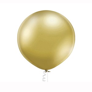 BALON GIGANT BALONY LATEKSOWE 18" 3SZT ZŁOTE