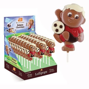 BELFINE LIZAK CZEKOLADOWY PIŁKARZ (35G) 1SZT
