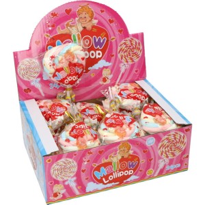 MALLOW LOLLIPOP LIZAKI PIANKOWE 24SZT (11G)