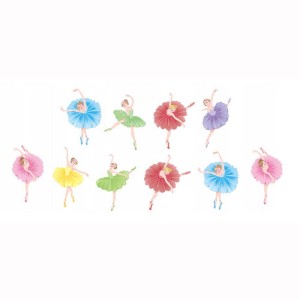 GIRLANDA PAPIEROWA BALETNICA MIX