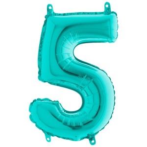 BALON 100CM CYFRA TIFFANY 5