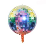 BALON 22" KULA DYSKOTEKOWA 4D MULTIKOLOR