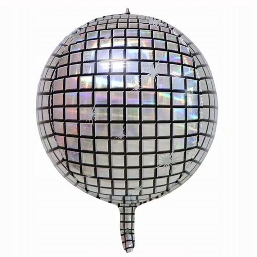 balon kula dyskotekowa  holograficzna