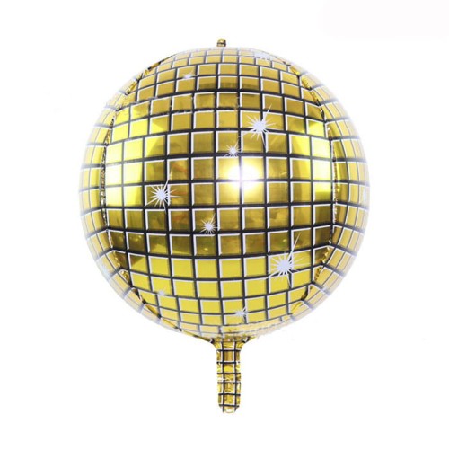 BALON KULA DYSKOTEKOWA ZŁOTA