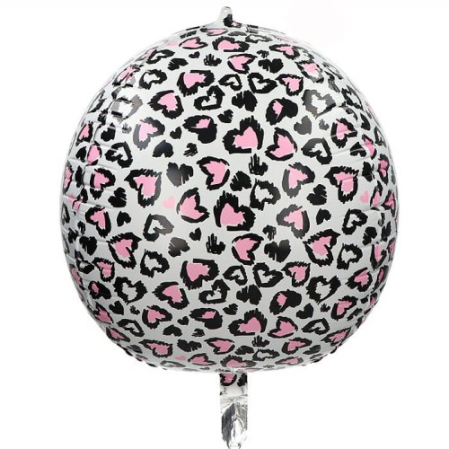 balon kula 4d różowa pantera