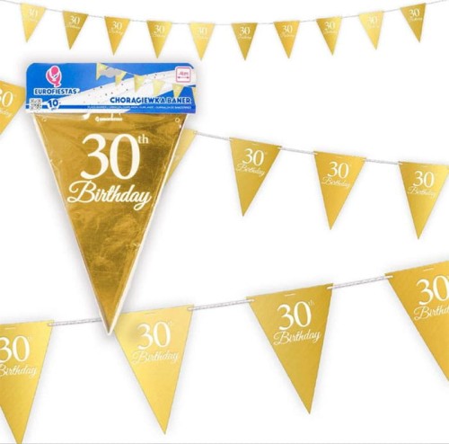 girlanda 30th birthday