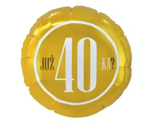 BALON 18" JUŻ 40-KA?