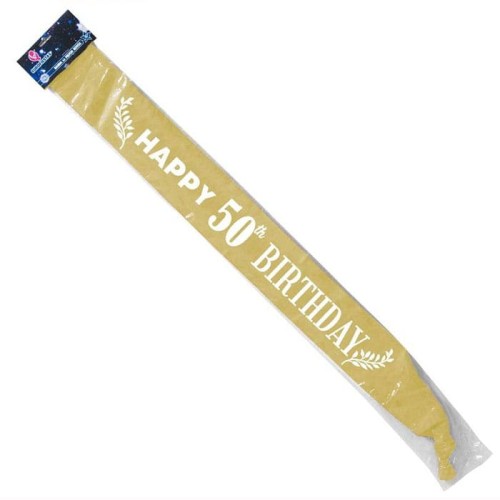 szarfa na 50 urodziny