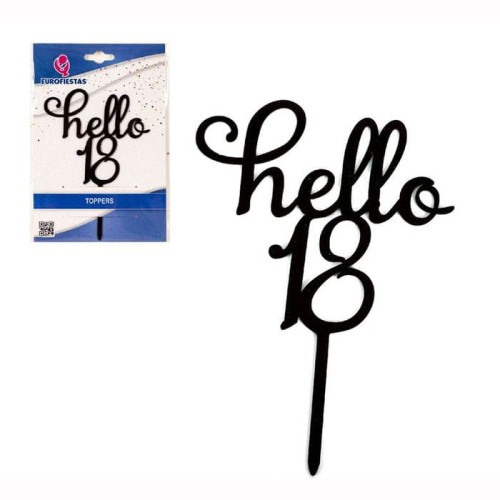 topper na 18 urodziny