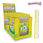 MONSTER STRAWS CUKIERKI PUDROWE SŁOMKI 16SZT (90G)