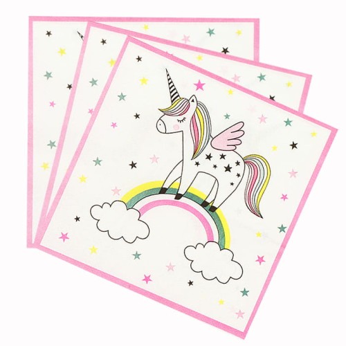 serwetki jednorożec