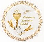 BALON 18" PIERWSZA KOMUNIA ŚWIĘTA