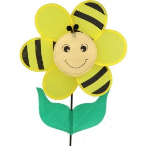 WIATRAK OGRODOWY KWIATEK PSZCZÓŁKA 68CM