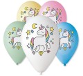 balony jednorozec magiczna noc