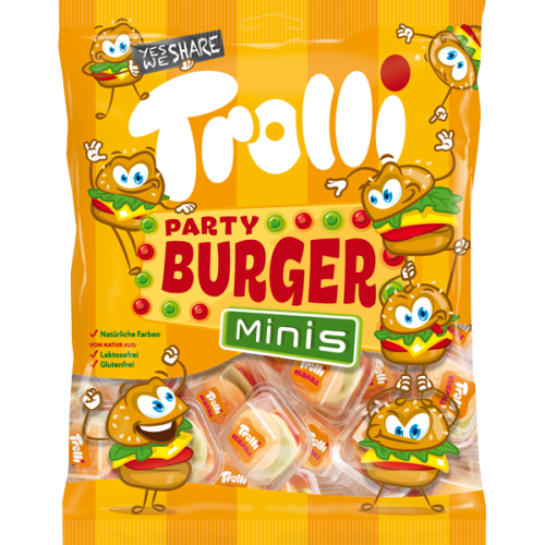 żelki trolli mini burger
