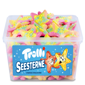ŻELKI ROZGWIAZDY TROLLI BOX 75szt