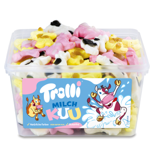 KROWY BOX 150szt - ŻELKI TROLLI w KSZTAŁCIE KRÓW