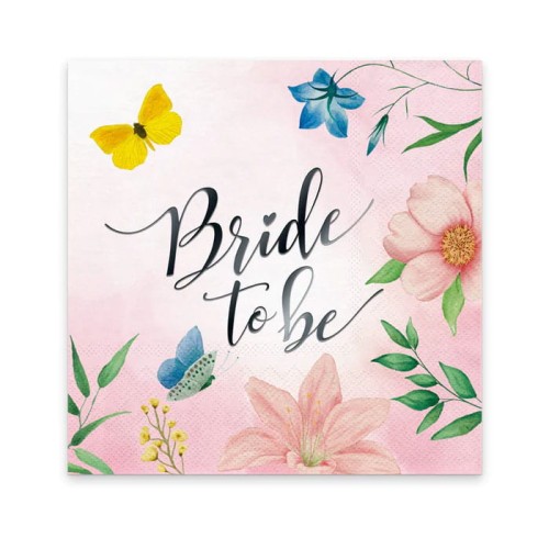 SERWETKI BRIDE TO BE