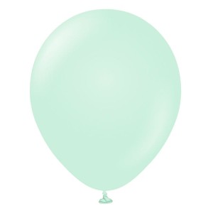 BALONY LATEKSOWE PASTELOWE 30CM MIĘTOWE 50SZT
