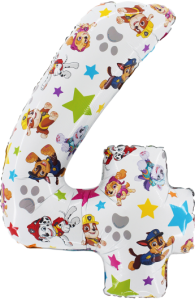 BALON FOLIOWY 26" CYFRA 4 PAW PATROL