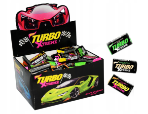 XTREME GUMA TURBO BUBBLE GUM 100szt