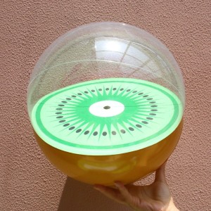 PIŁKA DMUCHANA PLAŻOWA DO WODY KIWI 30CM