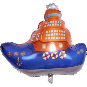 BALON 22" STATEK NIEBIESKI