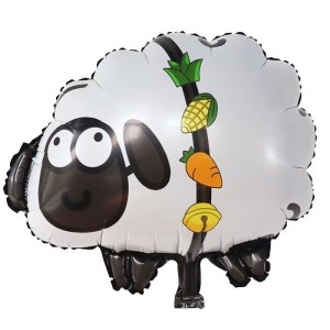 BALON 18" OWCA OWIECZKA BIAŁA