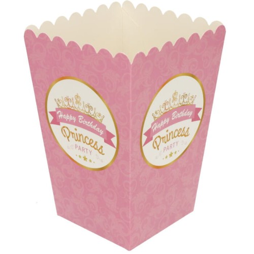 PUDEŁKO NA POPCORN HAPPY BIRTHDAY PRINCESS