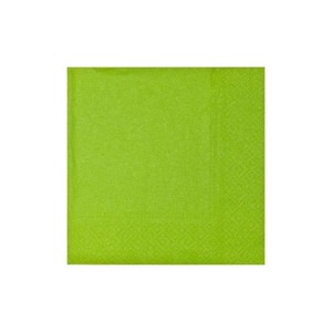SERWETKI PAPIEROWE ZIELONE 33X33CM 20SZT